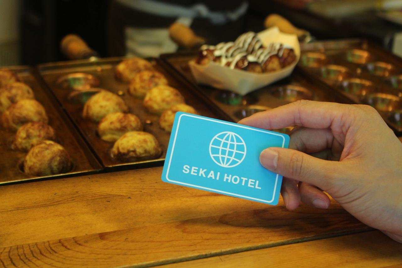 Sekai Hotel Shika Osaka Esterno foto